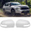 Car Door Side Rear View Mirror Cover Shell for 2013-2018 Paint Cap White 6