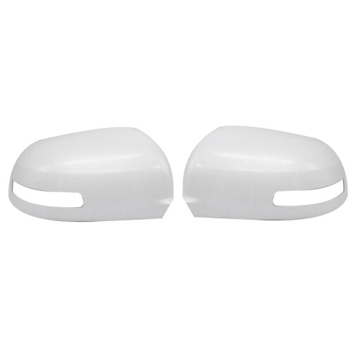 Car Door Side Rear View Mirror Cover Shell for 2013-2018 Paint Cap White 1