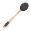 Back Lotion Applicator with Long Handle and 1 Replaceable Pads, Ideal for Young People the Elderly-Black. 7