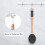 Back Lotion Applicator with Long Handle and 1 Replaceable Pads, Ideal for Young People the Elderly-Black. 6