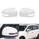 Car Door Side Rear View Mirror Cover Shell for 2013-2018 Paint Cap White 3