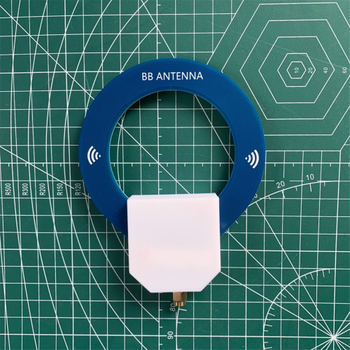 Mini Loop Antenna 9.9khz-181mhz SMA Interface Circular Portable for Malachite Receiver TEF6686 2
