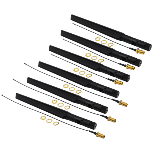 6Pcs for -R4 -R4-NIC-BE14 WiFi 7 Module Antenna External R4 1