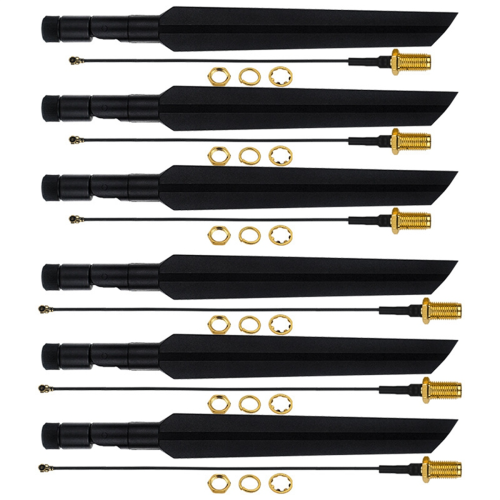 6Pcs for -R4 -R4-NIC-BE14 WiFi 7 Module Antenna External R4 2