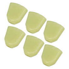 6PCS Tuning Peg Caps Polished Tuner Key with Screws Washer Parts for Acoustic and Electric Guitars,Tuner Cap A