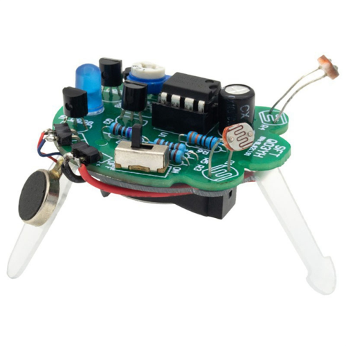 LED Breathing Light Soldering DIY Kit Simulated Firefly Flashing Robot Photosensitive Sensor Mobile Part 2