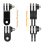 Adjustable Extension Arm Straight Joint Adapter Kit,Same and Vertical Direction Joints Connector for Action Camera 3