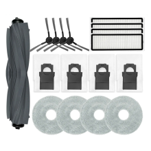 For Bot L10s Plus Robot Vacuum Parts Accessories Main Side Brush Filter Mop Cloth Dust Bag Replacements.