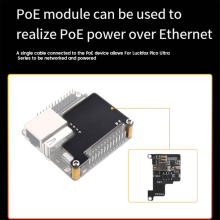 For Ultra WiFi Development Board+POE Module RV1106 RISC-V Linux WiFi6+BT5.2 8G EMMC Supports PoE Ethernet
