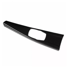Car Interior Multimedia Panel Cover Trim for 3 Series F30 F34 4 F33 F36 2013-2017 Carbon Fiber Color