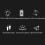 Foldable USB Neck Reading Light with 3 Modes, 1200mAh, Black 4
