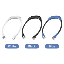 Luz de cuello 1200mAh USB 20x18.5x3 Azul/Negro/Blanco