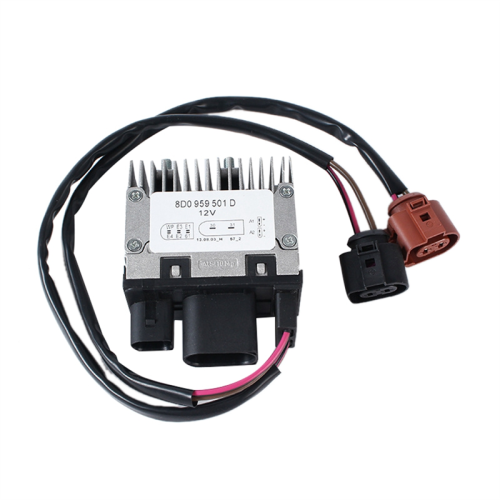Car Fan Cooling Control Unit Relay Module for A4 A6 S4 1999-2006 8D0959501B, 8D0959501D 1