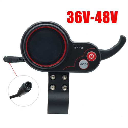 MR-100 LCD Display Meter Dashboard 6Pin for Electric Scooter Accessories 2