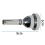 Professonal Silver Plated Alto Trombone Mouthpiece 12C 7