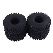 4PCS 120mm 1.9 Rubber Tire Wheel Tyre for 1/10 RC Crawler Car TRX4 D90 Axial SCX10 II III Wraith Redcat MST