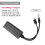 100M 48V to 5V 2.4A POE Splitter Standard Isolated Type-C Power Supply Module 3