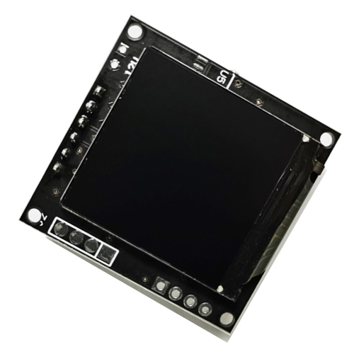 1.3in Mini LCD Music Spectrum Display Analyzer MP3 Power Amplifier Audio Level Indicator Rhythm Balanced VU METER Module 2