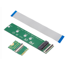 New Key A+E Interface WIFI to M.2 M FPC Soft Bank SSD Connection Cable NVME Adapter Card NGFF