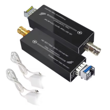 Mini Compact SDI Fiber Extender 1080P&30HZ HD-SDI over Converter Broadcast Level Single-Mode Single 20km EU