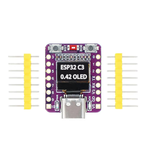 ESP32-C3 OLED Development Board with 0.42in Module Ceramic Antenna Wifi Bluetooth ESP32 Supermini 2