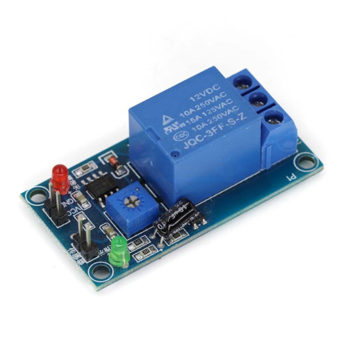 Rain Sensor Relay 12V Raindrops Controller Module Weather Monitoring Plant Leaf Humidity Adjustable Sensitivity 2