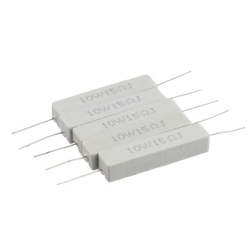 5 Pcs 10W Watt 15 ohm 5% Wirewound Ceramic Cement Resistor 1