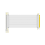 PCI-E 4.0 X16 Riser Cable Video Card 20cm Extension Shielded Flexible 90 Mounting GPU Cord White 2