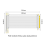 PCI-E 4.0 X16 Riser Cable Video Card 20cm Extension Shielded Flexible 90 Mounting GPU Cord White 3