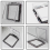 PC Power Button Cover Switch Dustproof Safety 6