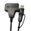 TypeC+USB 3.0 to Hard Drive Adapter Cable Disk Driver Converter for 2.5/3.5 Inch Mobile 6