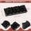 42mm Guitar Metal String Lock Locking Nut for Electric Tremolo Double System, Black 7