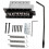 Licensed Guitar Tremolo Bridge System Set for Electric Replacement, Black 8