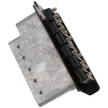 Licensed Guitar Tremolo Bridge System Set for Electric Replacement, Black