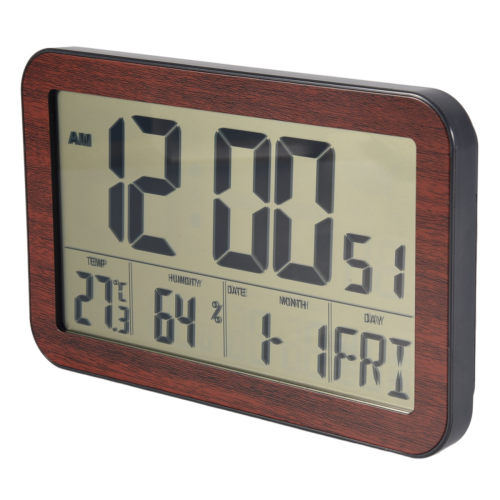 Large Screen Digital Wall Clock Home Electronic Student Alarm Display Desk B 1