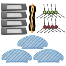 Cleaning Cloth Brush Filter Accessories Replacement Parts Set for N8 Pro Pro+ Vacuum Cleaner Robot