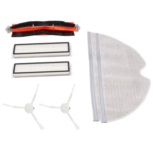 For L10 Pro D9 Robot Vacuum Cleaner Accessories Main Brush Side Filter Mop Rag 2