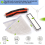 For L10 Pro D9 Robot Vacuum Cleaner Accessories Main Brush Side Filter Mop Rag 6