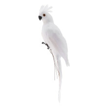 35CM Foam Macaw Lawn Doll Decoration Fake Animal Bird Garden Props Simulation Parrot Manual