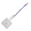 220V Mini Human Body Infrared Sensor Switch LED Flood Light PIR Motion Adjustable White 8