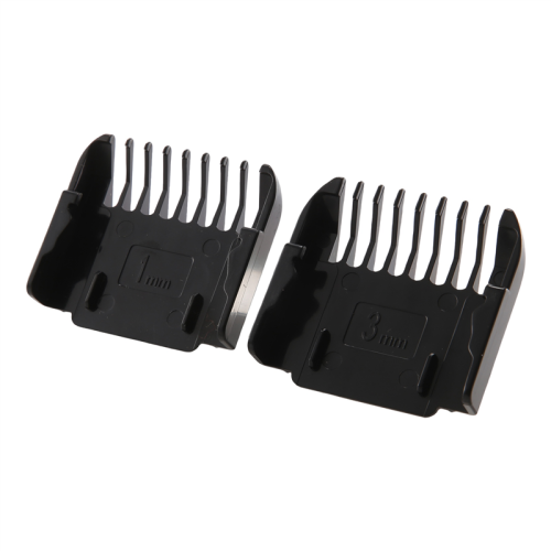 Electric Clipper Accessories,4Pcs Cut Limit Comb Guide Attachment Size Barber Replacement(1mm,1mm,2mm,3mm)