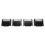 Electric Clipper Accessories,4Pcs Cut Limit Comb Guide Attachment Size Barber Replacement(1mm,1mm,2mm,3mm) 4
