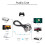 3.5mm Audio Car GPS AUX Adapter Cable For 2006-2013 Input Connector 6