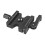Double Lock Mounting Plate Clamp Quick Release Adjustable Knob Adapter for Tripod Ball Head -06 2