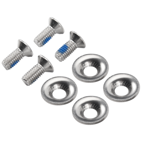 Snowboard Binding Screw Set Include 4 Pieces Mounting Screws and Snowboarding Washers 2