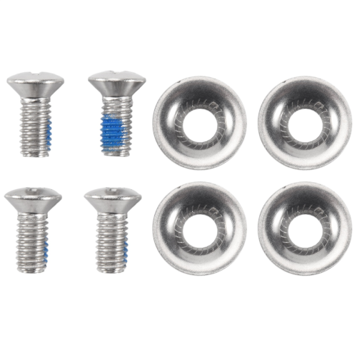 Snowboard Binding Screw Set Include 4 Pieces Mounting Screws and Snowboarding Washers