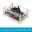 For 3 Case Transparent Acrylic Shell Box Protect Enclosure for Without Fan 3