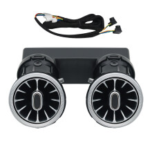 Rear Air Conditioning Vents 64Color LED Turbine Ambient Light for C /E/GLC/ Class W213