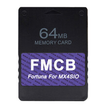 64MB FMCB Card V1.966 for PS2 MX4SIO SIO2SD SD Adapter Installed OPL Playstation2 Game Consoles,for Slim