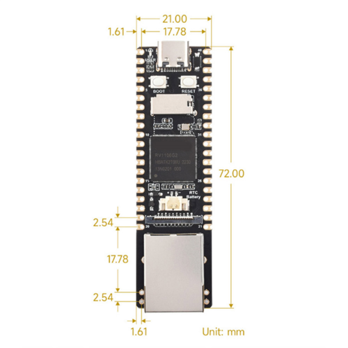 For Max Development Board 256MB Linux RV1106 AI ARM -A7/RISC-V VS for